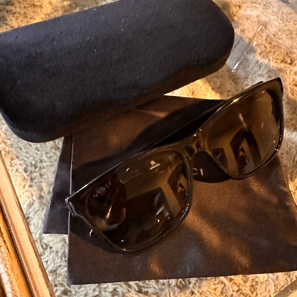 57mm Polarized Rectangular Sunglasses